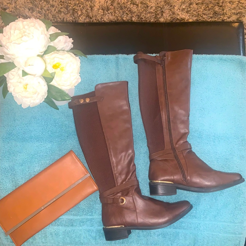 TOP Moda Woman’s Rider Heeled Boots - Picture 7 of 7